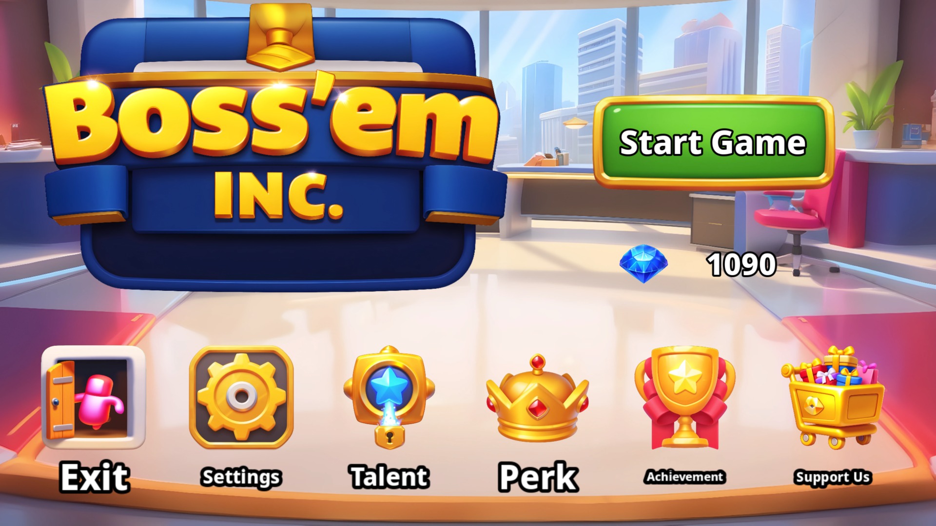 Main menu